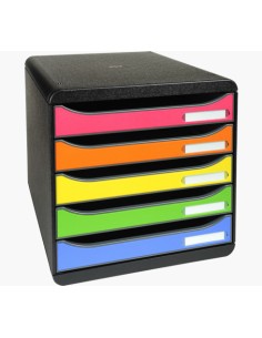 309798D cajonera para oficina Negro