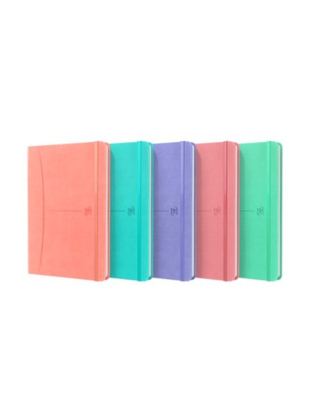 400163616 cuaderno y block A5 80 hojas Colores surtidos