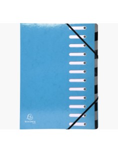 53927E carpeta Caja de cartón Azul A4