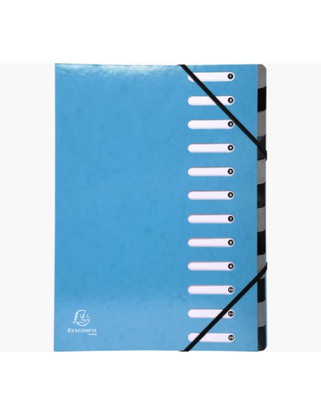 53927E carpeta Caja de cartón Azul A4