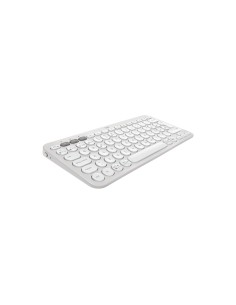 920-011828 teclado Universal RF Wireless + Bluetooth QWERTY Español Blanco