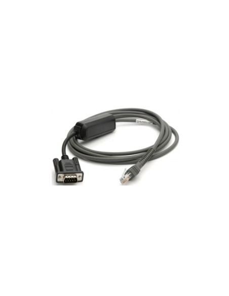 CBA-R10-S07ZBR cable de serie Negro 2,13 m DB9 RJ-45