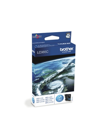 LC985C cartucho de tinta 1 pieza(s) Original Cian LC985C cartucho de tinta 1 pieza(s) Original Cian
