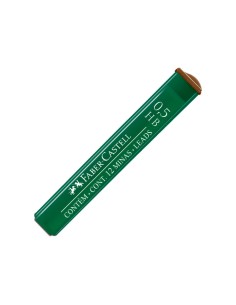 EST. 12 MINAS FABER CASTELL POLY 0.5MM HB