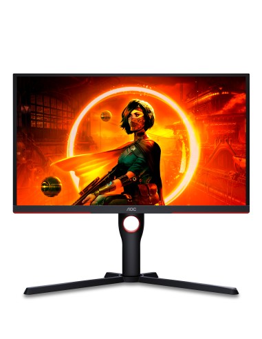 G3 25G3ZM/BK pantalla para PC 62,2 cm (24.5") 1920 x 1080 Pixeles Full HD Negro, Rojo