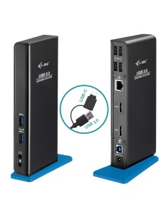 USB 3.0/USB-C Dual HDMI Docking Station