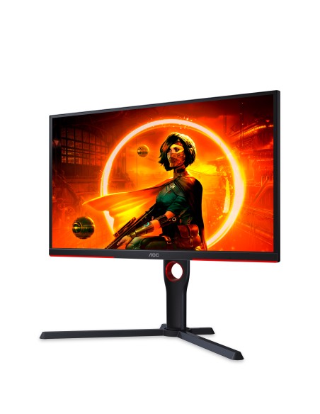 G3 25G3ZM/BK pantalla para PC 62,2 cm (24.5") 1920 x 1080 Pixeles Full HD Negro, Rojo