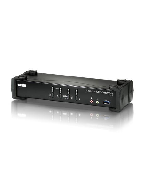 CS1924 interruptor KVM Montaje en rack Negro