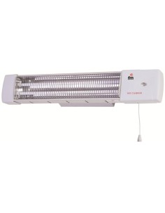 1502-C calefactor eléctrico Calefactor eléctrico de cuarzo Blanco 1200 W