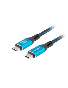 CA-CMCM-45CU-0010-BK cable USB USB 3.2 Gen 2 (3.1 Gen 2) 1 m USB C Negro, Azul