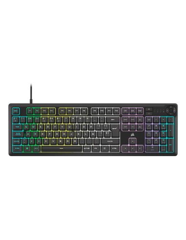 CH-9226C65-ES teclado Juego USB QWERTY Español Negro