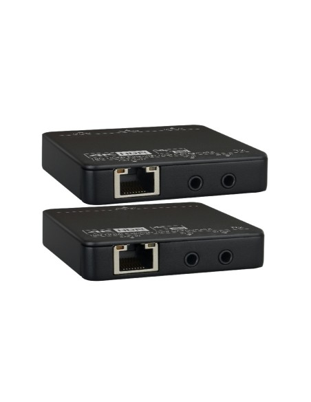 HVE-9006 extensor audio/video Transmisor y receptor de señales AV Negro