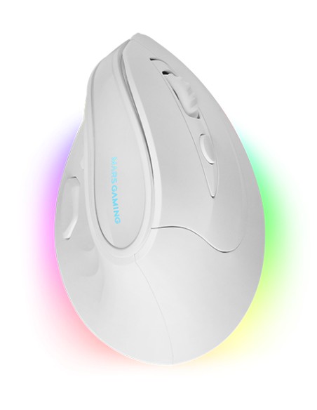 MM-SK, Ratón Gaming Inalámbrico Vertical, Diseño Ergonómico, Iluminación RGB Chroma, Sensor Óptico Pixart 8400DPI, Switches Mecá MM-SK, Ratón Gaming Inalámbrico Vertical, Diseño Ergonómico, Iluminación RGB Chroma, Sensor Óptico Pixart 8400DPI, Switches Mecá