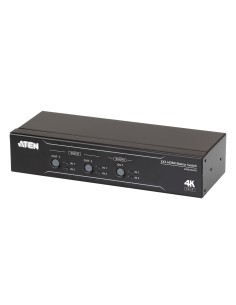 Switch de matriz HDMI 4K real 2 x 2 con desincrustador de audio