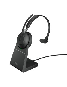 Evolve2 65, UC Mono Auriculares Inalámbrico Diadema Oficina/Centro de llamadas USB tipo A Bluetooth Negro