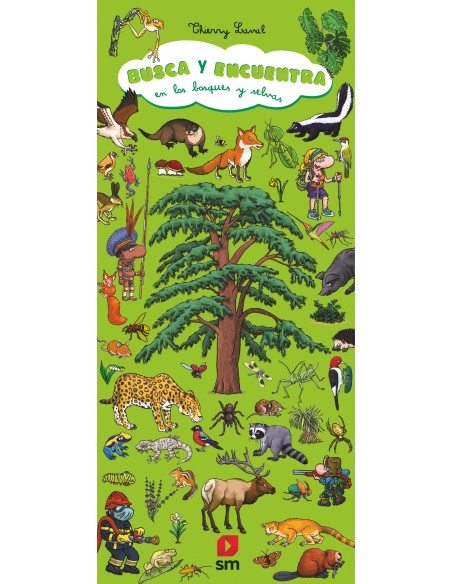 Busca y encuentra en los bosques y selvas