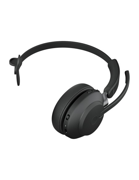 Evolve2 65, UC Mono Auriculares Inalámbrico Diadema Oficina/Centro de llamadas USB tipo A Bluetooth Negro