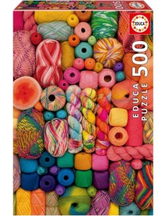 PUZZLE 500 PIEZAS HILOS