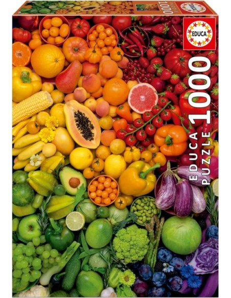 PUZZLE 1000 PIEZAS VITAMINAS DE COLORES