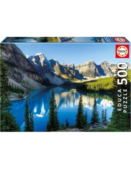 PUZZLE 500 PIEZAS LAGO EN ALBERTA