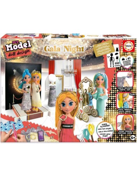 NOCHE DE GALA MY MODEL DOLL DESIGN