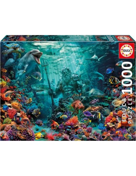 PUZZLE 1000 PIEZAS ARRECIFE DE CORAL POSEIDON
