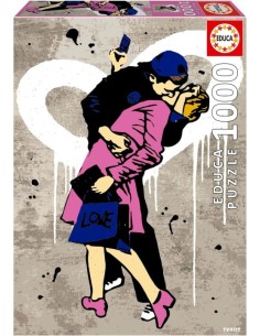 PUZZLE 1000 PIEZAS EL BESO TV BOY