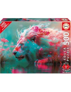 PUZZLE 500 PIEZAS EL REY DE LAS FLORES