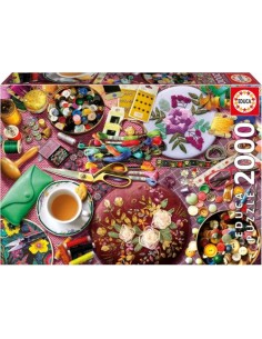 PUZZLE 2000 PIEZAS LA MESA DE COSTURA