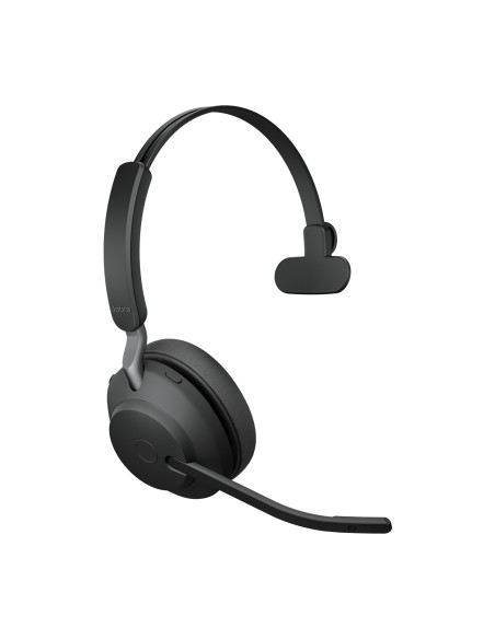 Evolve2 65, UC Mono Auriculares Inalámbrico Diadema Oficina/Centro de llamadas USB tipo A Bluetooth Negro