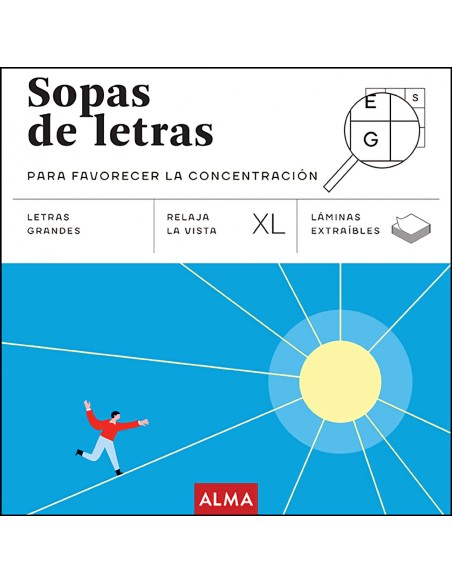 Sopas de letras para favorecer la concentracion XL