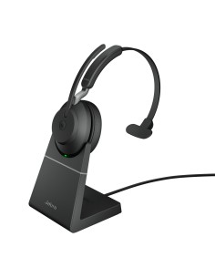 Evolve2 65, MS Mono Auriculares Inalámbrico Diadema Oficina/Centro de llamadas USB tipo A Bluetooth Negro