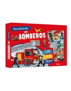 Descubriendo a los bomberos Tablero magnetico