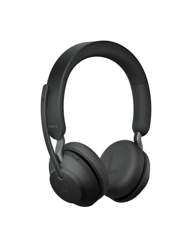 Evolve2 65, UC Stereo Auriculares Inalámbrico Diadema Oficina/Centro de llamadas USB Tipo C Bluetooth Negro