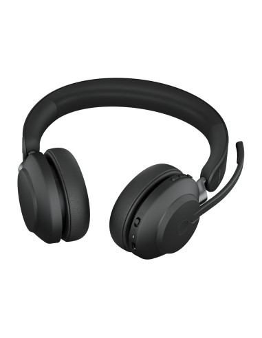 Evolve2 65, UC Stereo Auriculares Inalámbrico Diadema Oficina/Centro de llamadas USB Tipo C Bluetooth Negro