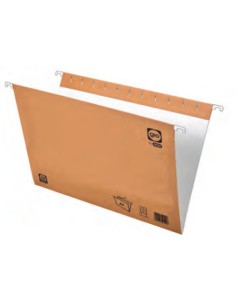 400021947 archivador colgante A4 Marrón, Blanco