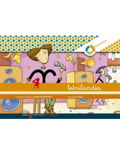 094CUADLETRILANDIA PAUTA ESPIRAL MONTESSORI