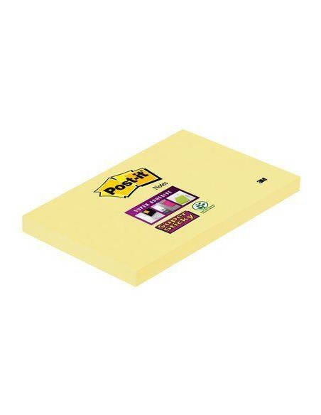 POST-IT BLOCS NOTAS 655 CANARY YELLOW 76X127 -PACK 12-