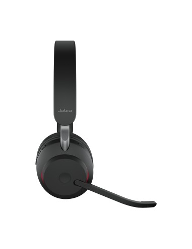 Evolve2 65, UC Stereo Auriculares Inalámbrico Diadema Oficina/Centro de llamadas USB Tipo C Bluetooth Negro