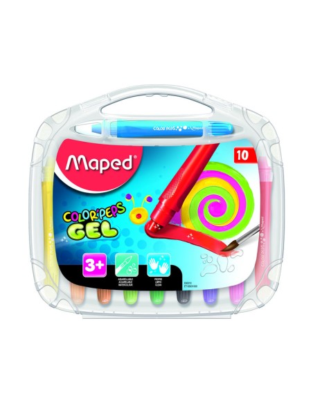 Ceras Smoothy Gel Acuarelable - Pack de 10 unidades