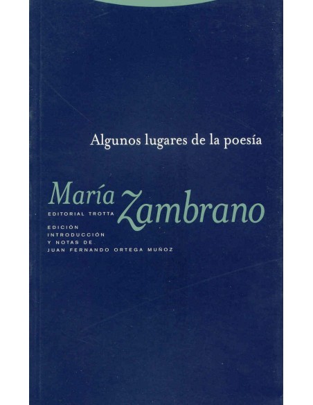 Algunos lugares de la poesia