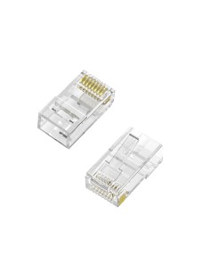 Conector RJ45 8 Hilos CAT.6 AWG24 (100 UDS)