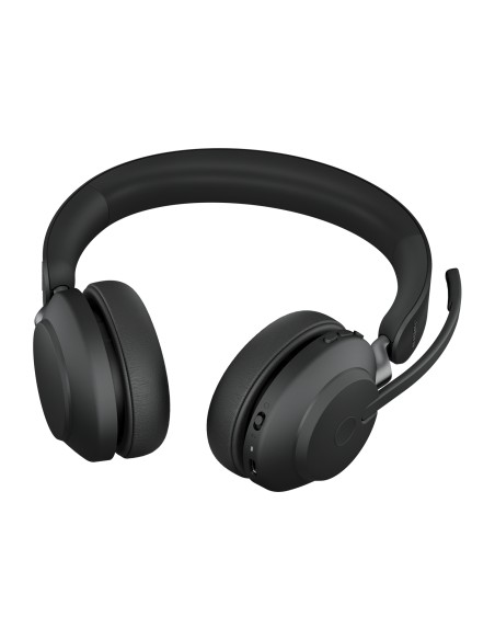 Evolve2 65, UC Stereo Auriculares Inalámbrico Diadema Oficina/Centro de llamadas USB tipo A Bluetooth Negro