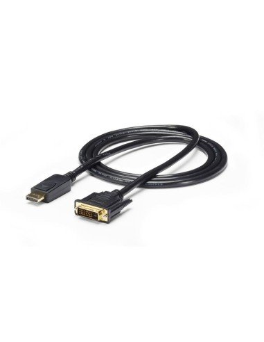Cable 1,8m Adaptador de Vídeo DisplayPort a DVI - Conversor DP - Hasta 1920x1200 - Pasivo