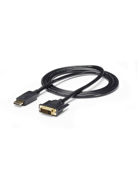 Cable 1,8m Adaptador de Vídeo DisplayPort a DVI - Conversor DP - Hasta 1920x1200 - Pasivo