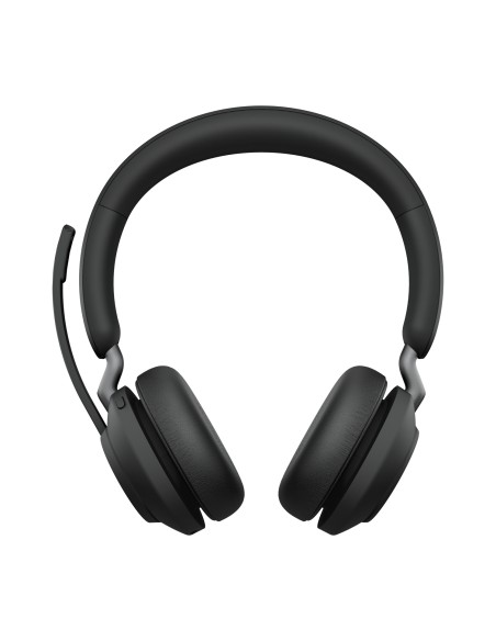 Evolve2 65, MS Stereo Auriculares Inalámbrico Diadema Oficina/Centro de llamadas USB Tipo C Bluetooth Negro