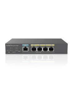 EXT1105P switch Gestionado L2 Gigabit Ethernet (10/100/1000) Energía sobre Ethernet (PoE) Negro