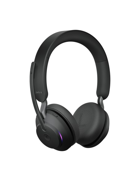 Evolve2 65, MS Stereo Auriculares Inalámbrico Diadema Oficina/Centro de llamadas USB tipo A Bluetooth Negro