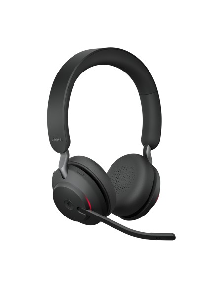 Evolve2 65, MS Stereo Auriculares Inalámbrico Diadema Oficina/Centro de llamadas USB tipo A Bluetooth Negro