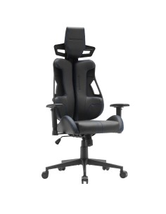 MGC-ELITE, Silla Gaming Ergonómica, Respaldo Flexible Adaptativo, Reposabrazos Ajustables 2D, Asiento Reclinable, Acabado Cuero 